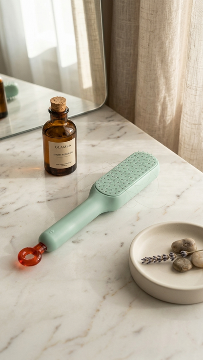 The Glamra™ 3D Self-Cleaning Hair Brush