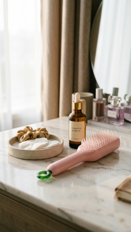 The Glamra™ 3D Self-Cleaning Hair Brush