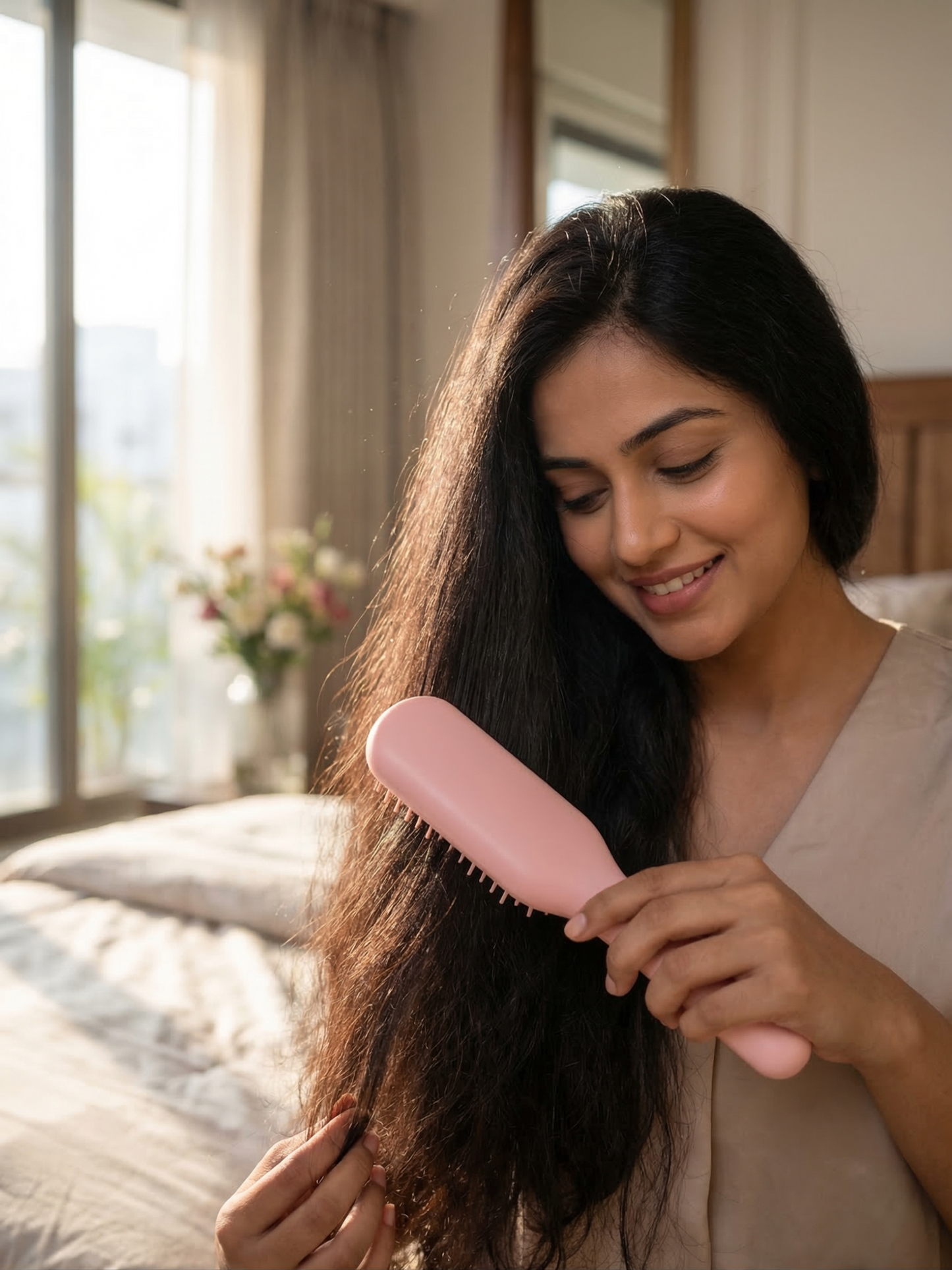 The Glamra™ 3D Self-Cleaning Hair Brush